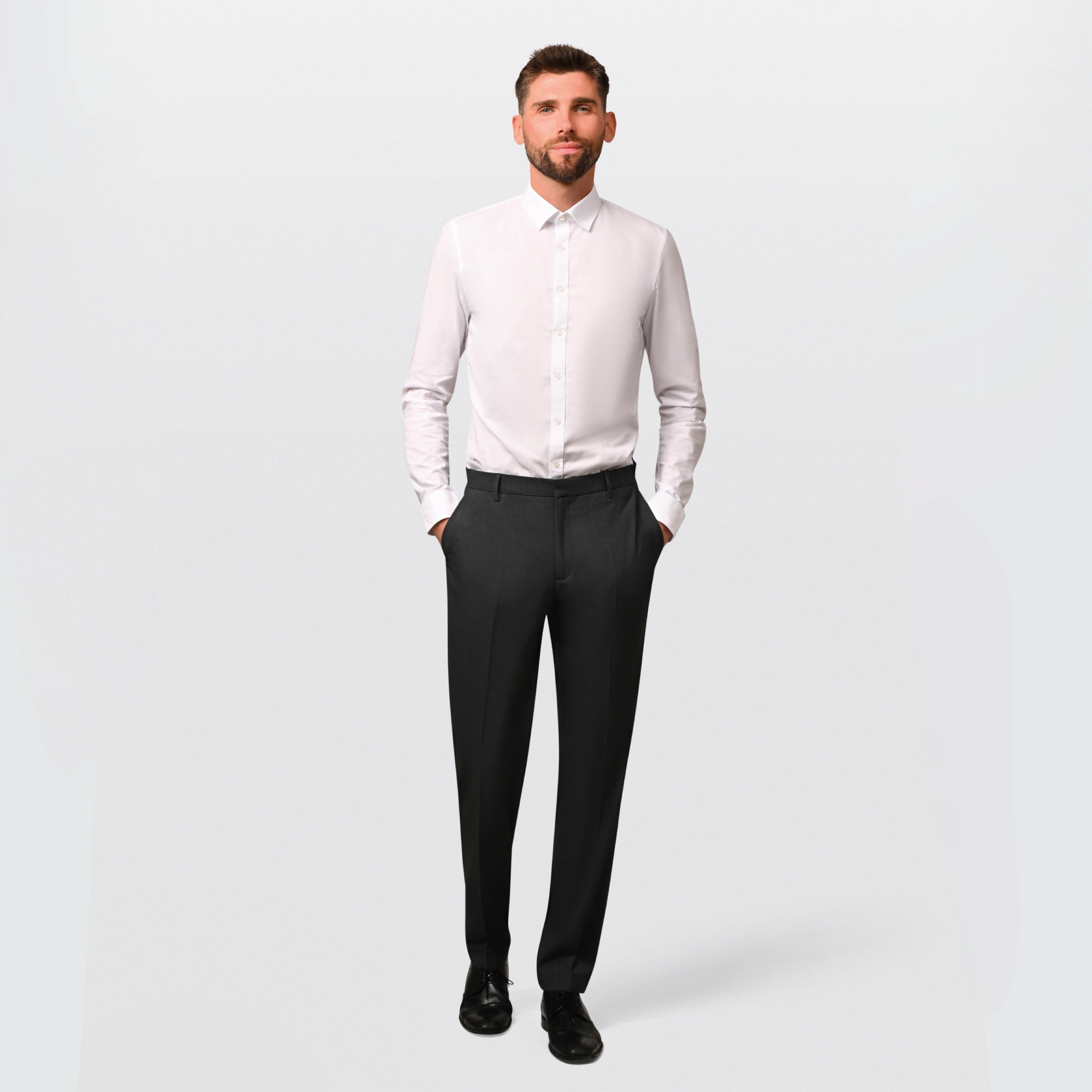 Hirschthal Anzughose Slim-Fit