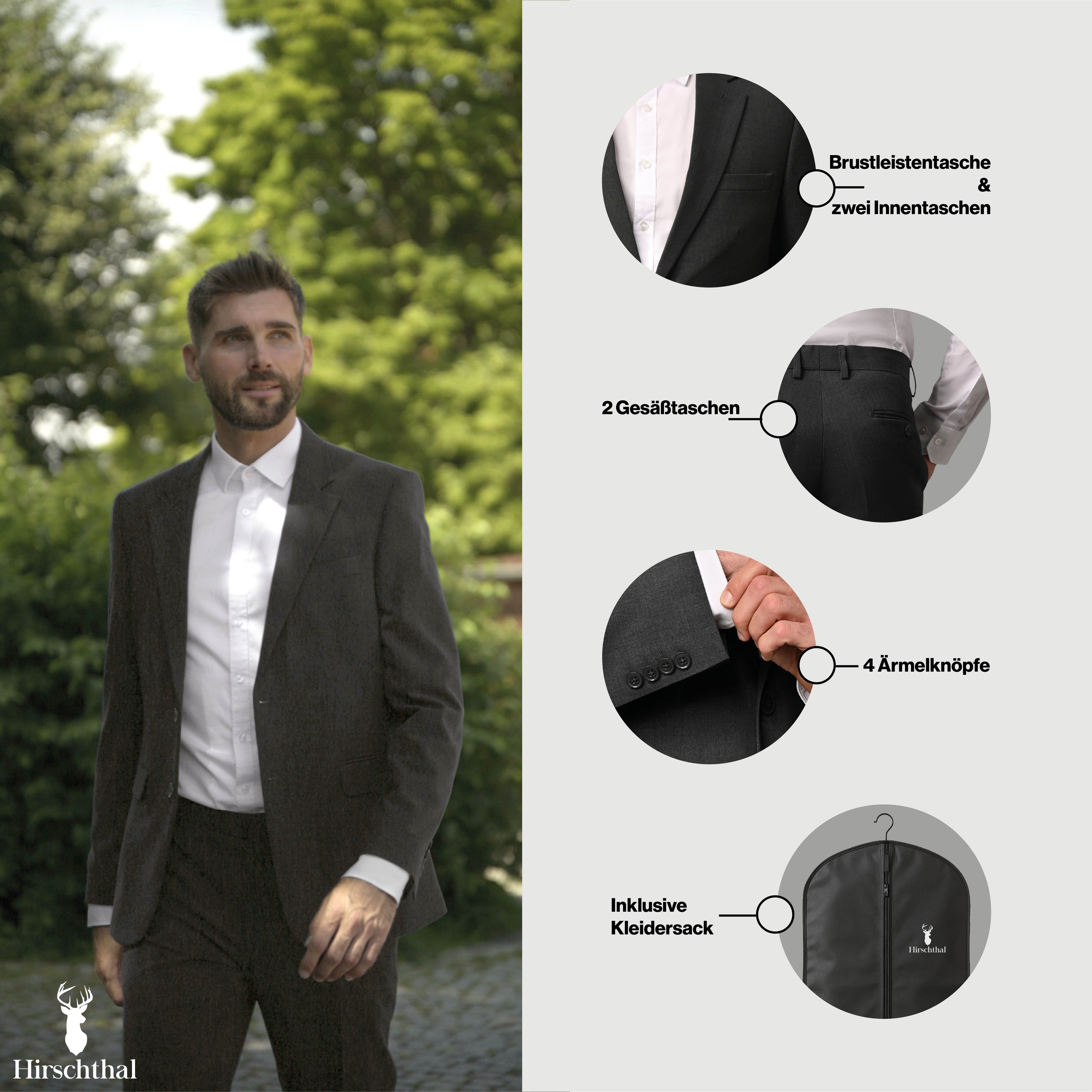 Hirschthal Anzug Regular-Fit