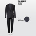 Hirschthal Anzug Slim-Fit