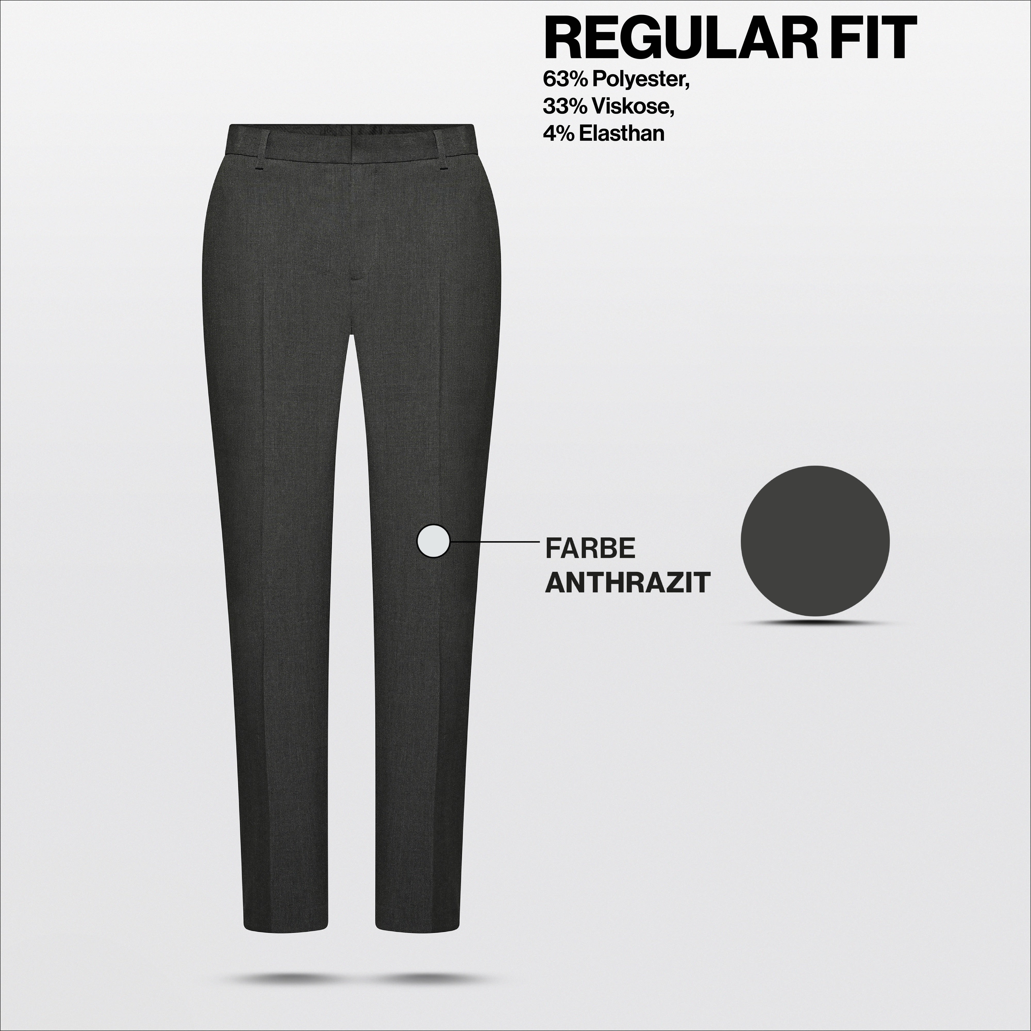 Hirschthal Anzughose Regular-Fit
