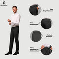 Hirschthal Anzughose Slim-Fit