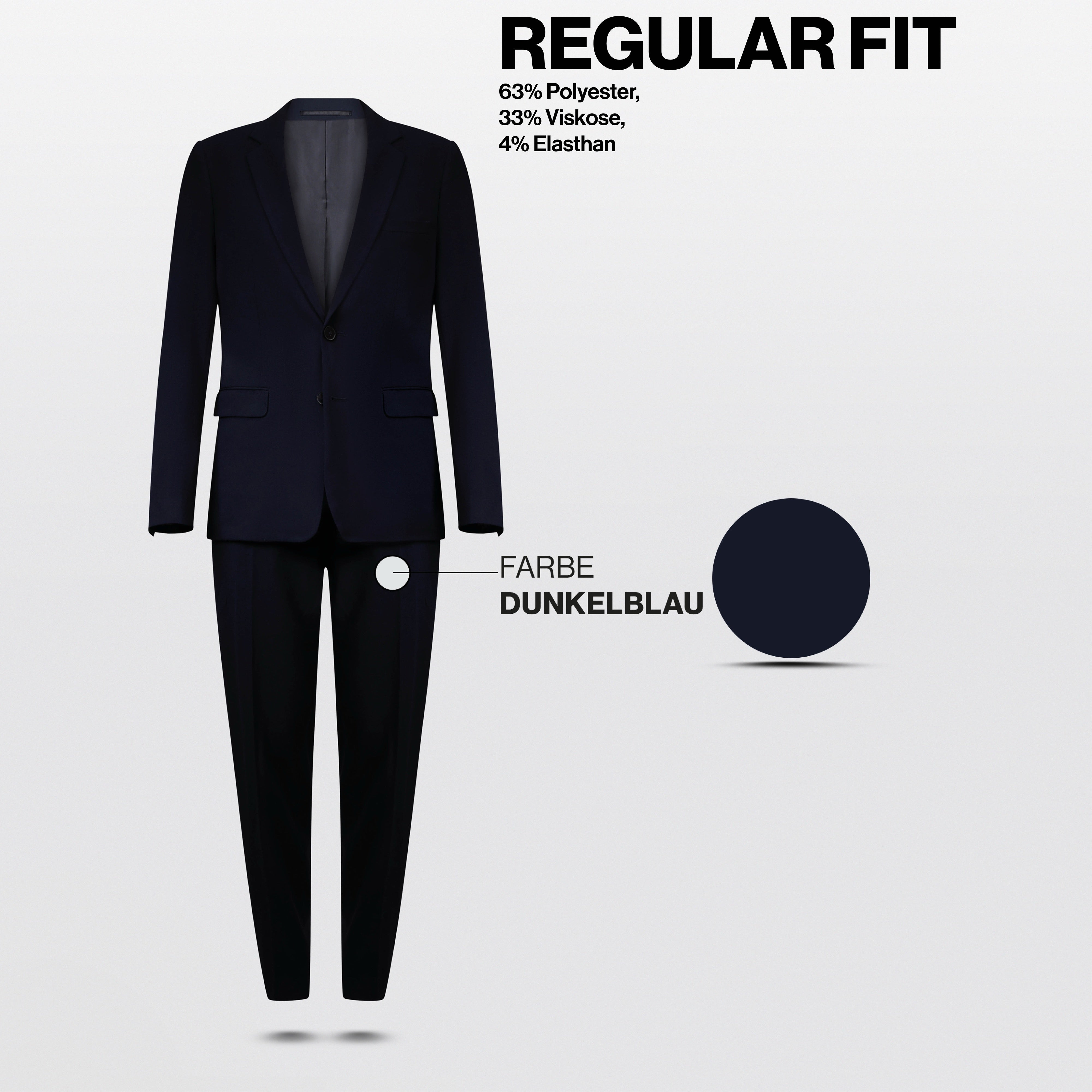 Hirschthal Anzug Regular-Fit