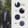 Hirschthal Sakko Slim-Fit