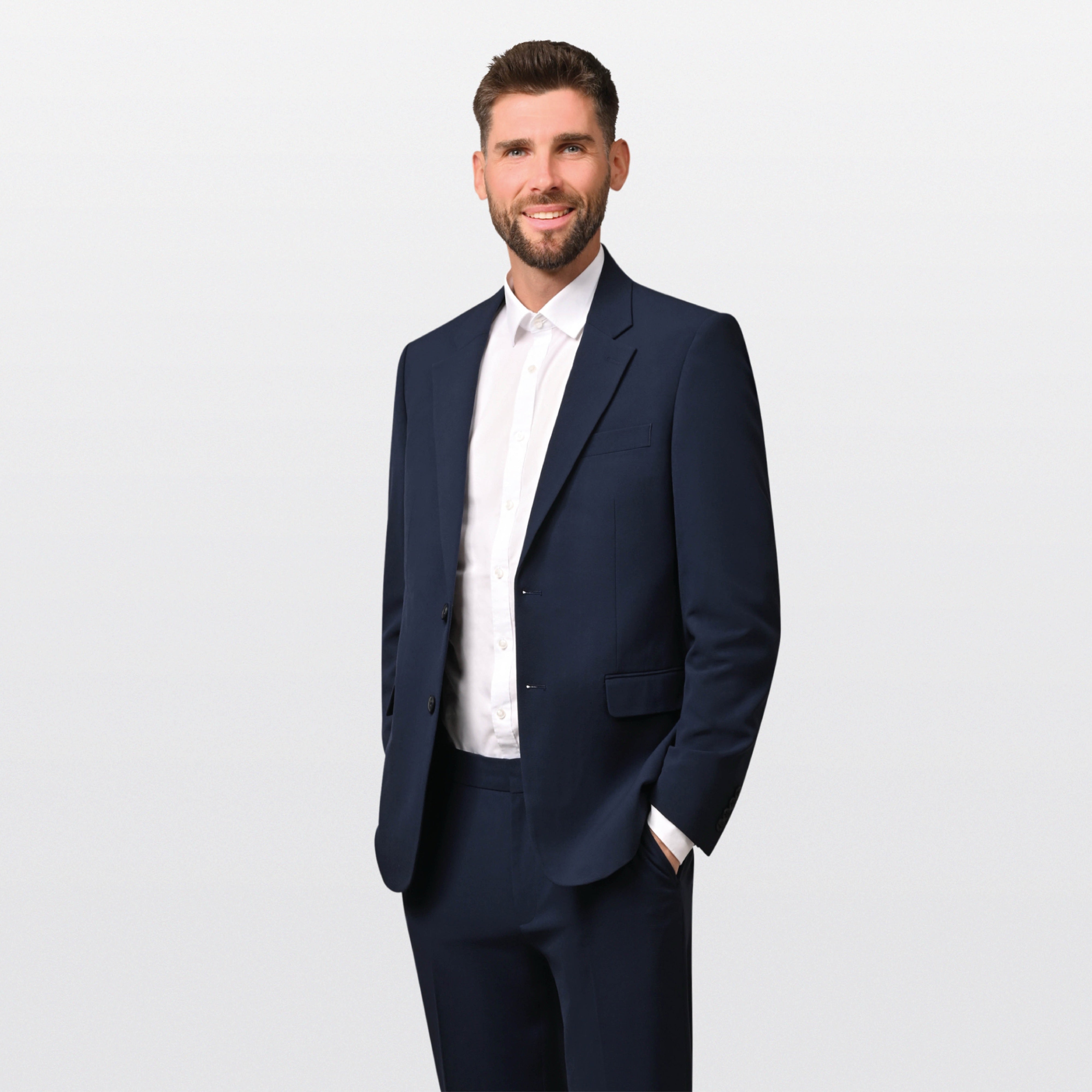 Hirschthal Anzug Slim-Fit