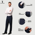 Hirschthal Anzughose Regular-Fit
