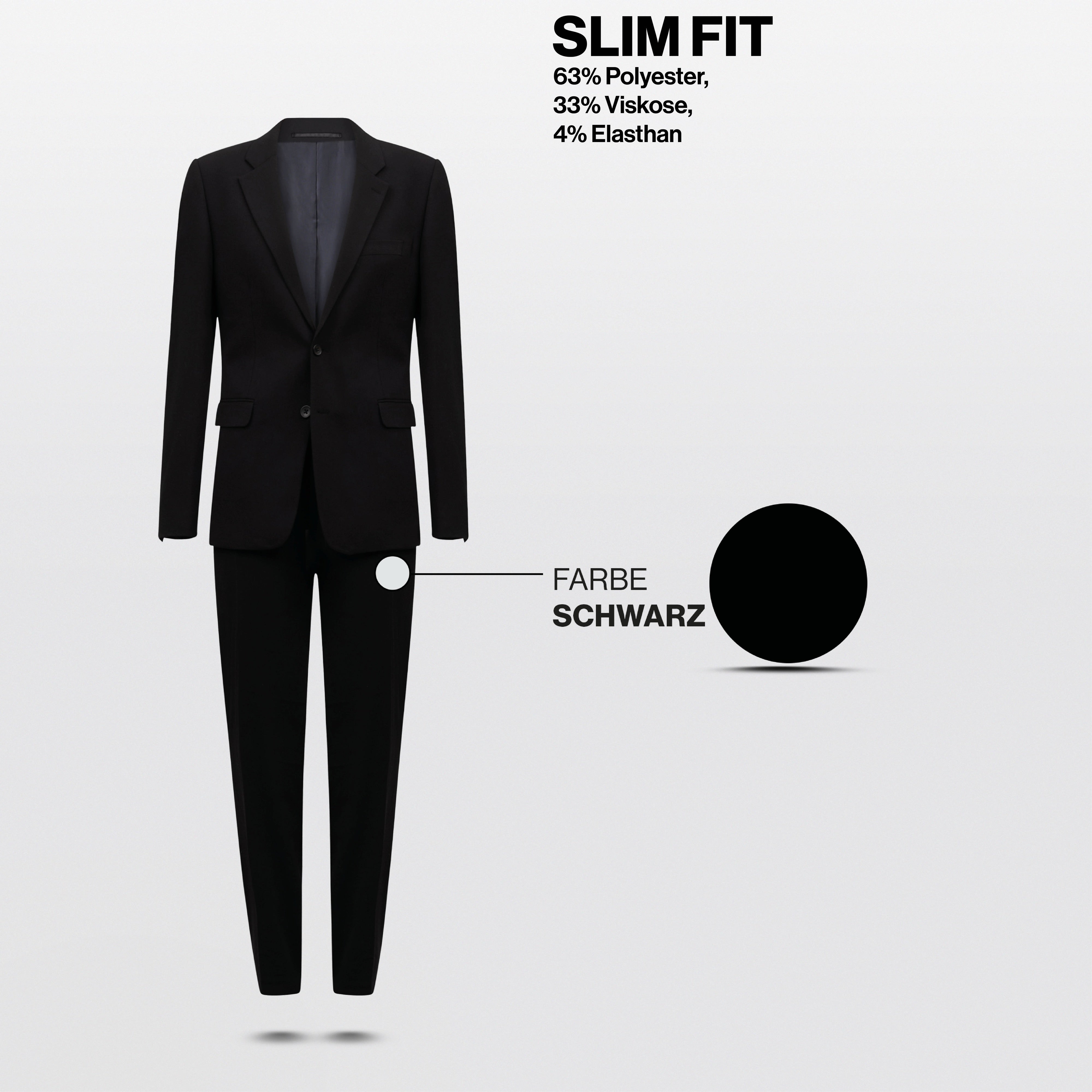 Hirschthal Anzug Slim-Fit